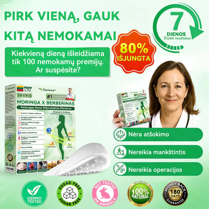 【𝐏𝐚𝐬𝐤𝐮𝐭𝐢𝐧ė𝐬 𝐝𝐢𝐞𝐧𝐨𝐬 𝐚𝐤𝐜𝐢𝐣𝐚 – 𝟗𝟎 % 𝐧𝐮𝐨𝐥𝐚𝐢𝐝𝐚 】 🩵🩵Florisma® 𝑀𝑜𝑟𝑖𝑛𝑔𝑎 𝑋 𝐵𝑒𝑟𝑏𝑒𝑟𝑖𝑛𝑎𝑠 10-𝐼𝑁-1 𝑃𝑎ž𝑒𝑛𝑔ę𝑠 𝑁𝑎𝑛𝑜 𝑀𝑖𝑘𝑟𝑜𝑎𝑑𝑎𝑡𝑜𝑠 𝑃𝑙𝑒𝑖𝑠𝑡𝑟𝑎𝑠